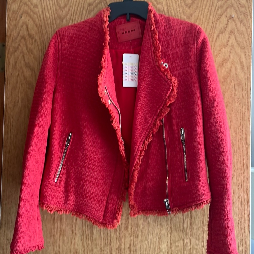 Evereve red blazer